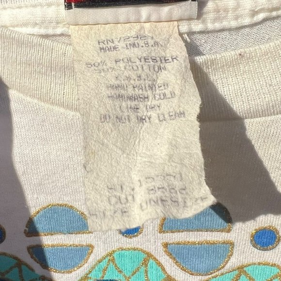 vintage KWBL Los Angeles single stitch art hand painted - Picture 4 of 9